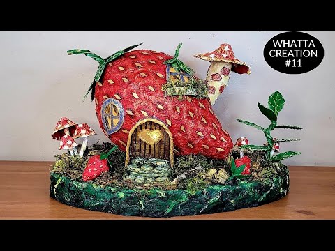 Видео: DIY Fairy House using Paper Cups and Balloon | Casa de Hadas | Сказочный дом | 童话屋 | परियों का घर