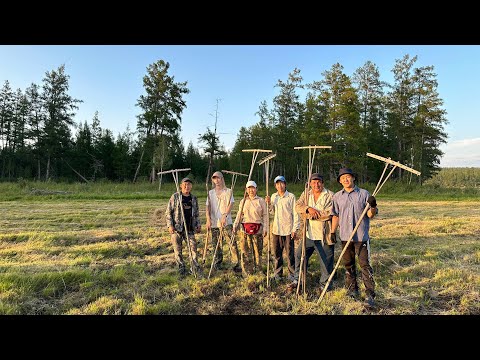 Видео: Сайын аайы күүстээх от үлэтэ🌾 #сенокос в Якутии #летовдеревне #сахасирэ #якутия #haymaking #hayfield