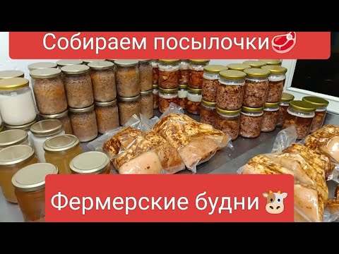 Видео: Новости из деревни🔥Делаем тушенку🥫Солим сало🥓 #деревня #тушенка #еда