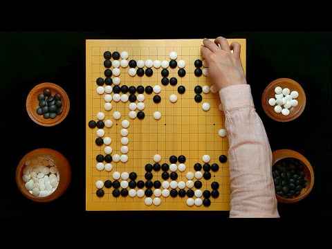 Видео: Ли Седоль (Белые) vs Ли Чханхо (Чёрные) Рассвет новой эпохи – Игра в Го, реальная доска, ASMR