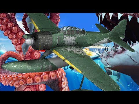 Видео: Починили самолет. Покидаем острова Stranded Deep Часть 7 финал