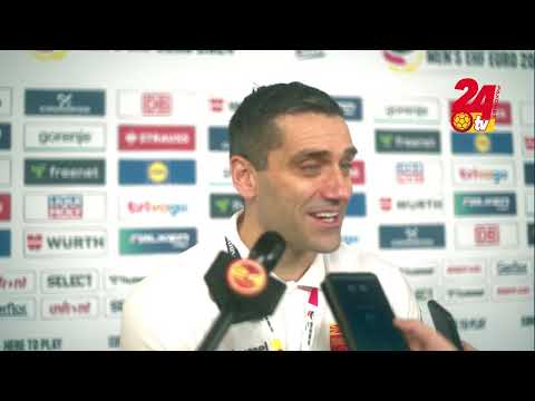 Видео: ЕУРО2024 Изјава на селекторот Кирил Лазаров по дуелот со Швајцарија