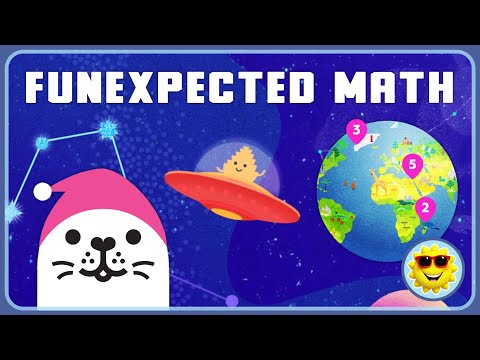 Видео: FunExpected Math. Математика для детей. Игры в Космосе, на Земле и Луне #funexpectedmath