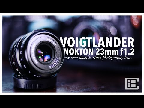 Видео: ОБЗОР VOIGTLANDER NOKTON 23mm f1.2 | «Мой новый любимый объектив для уличной фотографии».