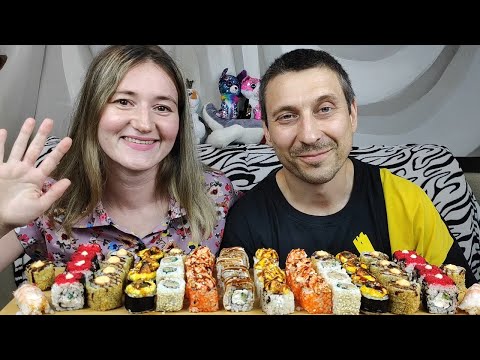 Видео: МУКБАНГ РОЛЛЫ НА 20 ТЫСЯЧ ПОДПИСЧИКОВ | MUKBANG ROLLS FOR 20 THOUSAND SUBSCRIBERS #rolls #mukbang