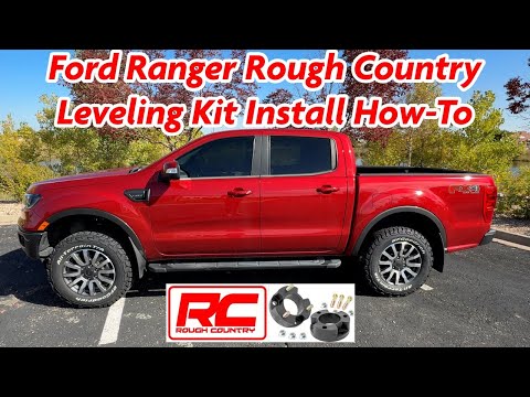 Видео: Установка комплекта для выравнивания колес Ford Ranger 2019-2024 2,5 дюйма для бездорожья