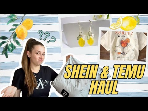 Видео: ЛИМОНИ И МАГНИТНИ МИГЛИ?? | Летен SHEIN и TEMU HAUL