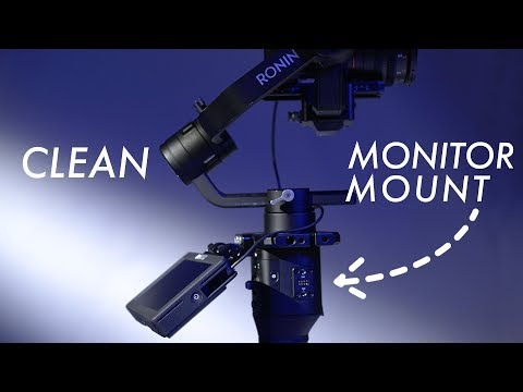 Видео: Установка монитора на Ronin S | 2 лучших способа