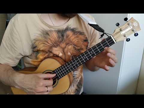 Видео: урок на укулеле Полюшко-поле мелодия