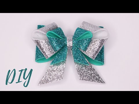 Видео: БАНТИК ИЗ ФОАМИРАНА ЗА 5 МИНУТ / Как сделать бант без шаблона / DIY Easy Foamiran Bow