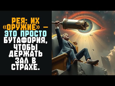 Видео: РЕЯ ИХ ОРУЖИЕ ЭТО ПРОСТО БУТАФОРИЯ - ЧТОБЫ ДЕРЖАТЬ ЗАЛ В СТРАХЕ