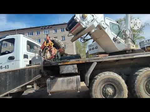 Видео: Стелим газоны, небольшой озор крана