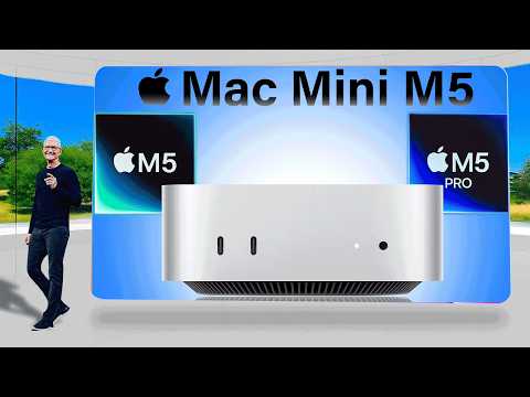 Видео: УТЕЧКА Mac Mini M5 — крошечный производительный компьютер Apple стал еще лучше!