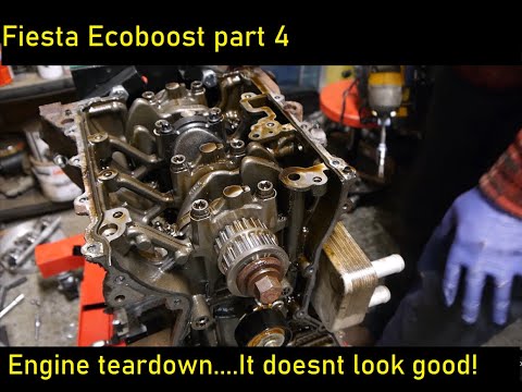 Видео: Ремонт двигателя Ford Fiesta 1.0 Ecoboost, часть 4. Разборка двигателя