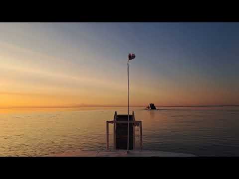 Видео: Перегон теплохода. Рыбинское водохранилище. День 5. Версия 2.0