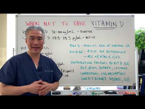 Видео: Когда НЕ следует принимать витамин D