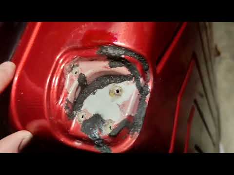 Видео: Полная версия ремонта чемодана, треснул корпус  отрыв колеса