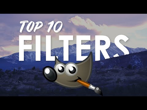 Видео: 10 лучших фильтров GIMP