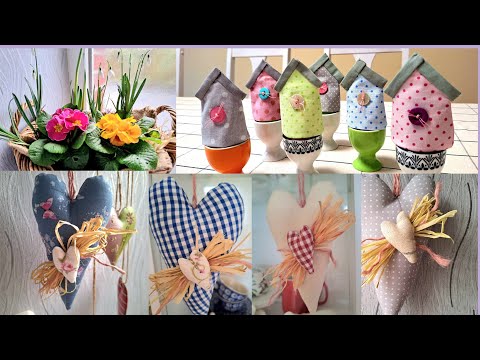 Видео: DIY/УЮТНЫЙ ДОМ/Весенний декор/🐇Пасха/шью сердечки/грелки для яиц