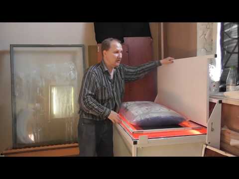 Видео: Засветка, промывочная кабинка, сушильный шкаф для шелкографии