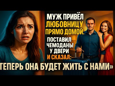Видео: Муж привёл любовницу прямо домой и сказал: «Теперь она будет жить с нами» …