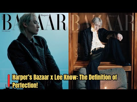 Видео: Культовое преображение Ли Ноу в Harper’s Bazaar!