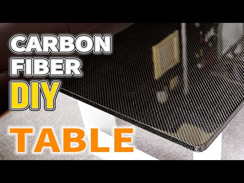 Видео: Стол из углеродного волокна с эпоксидной смолой [DIY]