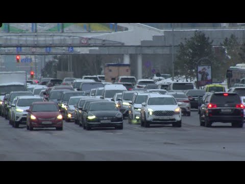 Видео: Пробки в Астане: к 2026 году дорога по пр.Туран будет занимать больше часа, - эксперт
