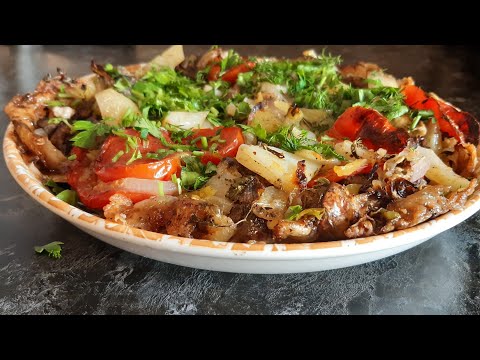 Видео: Хаггис- блюдо из бараньих потрохов с овощами. Xaqqis-Dish of lamb giblets  with vegetables