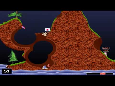 Видео: Worms 2D Classic PC 1998 EP.3 / worms 2 на русском