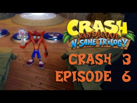 Видео: Прохождение Crash Bandicoot 3 (N.Sane Trilogy). Часть 6. Забеги на время (Time Trials)