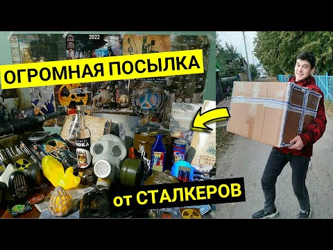 Видео: Огромная Посылка со Сталкерским Хабаром на 8 кг! [Коллекционное Издание S.T.A.L.K.E.R.]