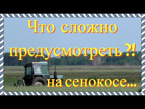 Видео: Как решают проблемы Бюргеры в Сибири на сенокосе трактор ЮМЗ