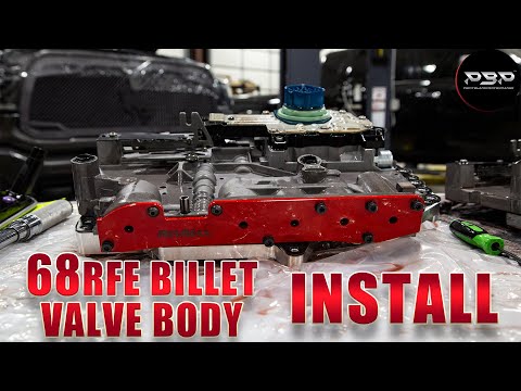 Видео: Установка корпуса клапана REVMAX 68RFE