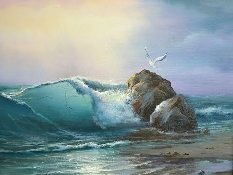 Видео: как рисовать Море. Получите 50 уроков в описании ролика.