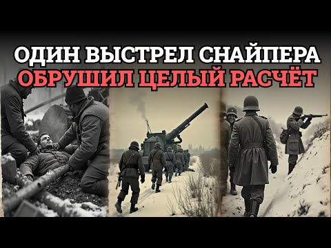 Видео: Снайпер исчез под завалом и его считали погибшим, но он поднялся из-под земли и уничтожил врагов ещё