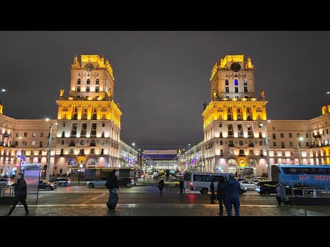 Видео: Из Италии в Беларусь. Прогулка по Минску.  #206