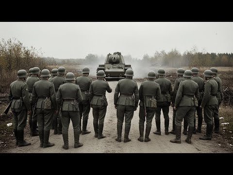 Видео: Ужас немецких офицеров: один КВ-1 остановил целый полк