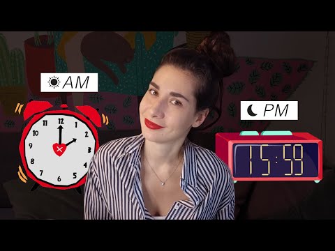Видео: ВРЕМЯ в АНГЛИЙСКОМ | ЧАСЫ МИНУТЫ ЧАСТИ ДНЯ | AM PM O`CLOCK HALF PAST QUARTER