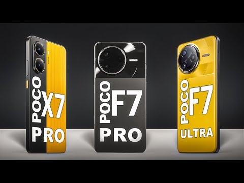 Видео: Выбрали Лучший Xiaomi в 2025 году! POCO X7 Pro vs POCO F7 Pro vs POCO F7 Ultra