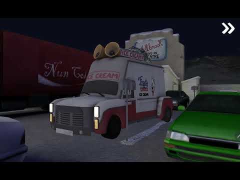 Видео: Страшный мороженщик снова охотится за мной #1