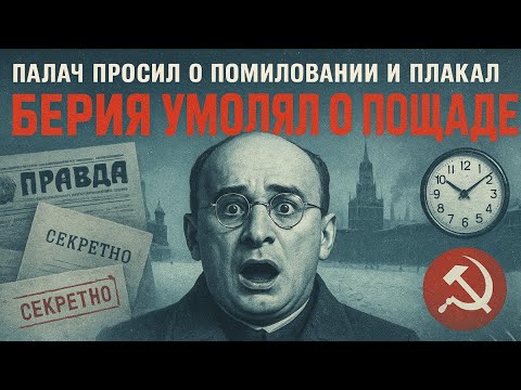 Видео: БЕРИЯ ПРОСИЛ О ПОЩАДЕ: правда о последних часах жизни главного палача СССР!