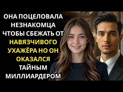 Видео: Она поцеловала незнакомца, чтобы сбежать… а он оказался МИЛЛИАРДЕРОМ-СЕО!