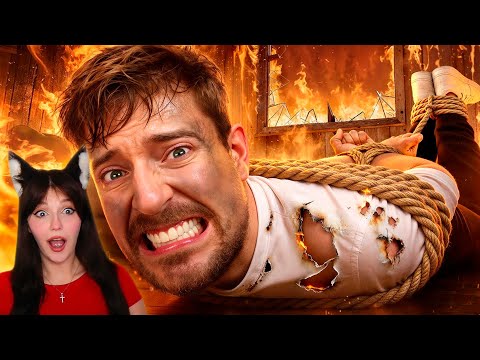 Видео: Рискнул Бы Ты Умереть За $500,000? MrBeast (Мистер Бист ) Реакция