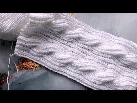 Видео: 🧶💥😎  Вязальный ШПИОНАЖ: Косы под прикрытием! Вяжем крючком, выглядит как спицами!