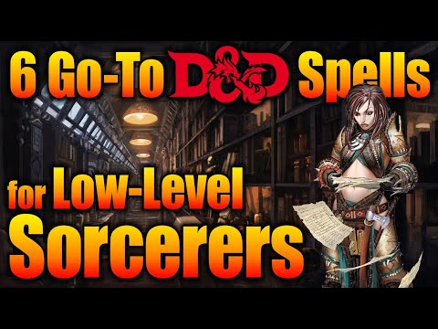 Видео: D&D Sorcerer 5e — Перейти к заклинаниям для уровня 1