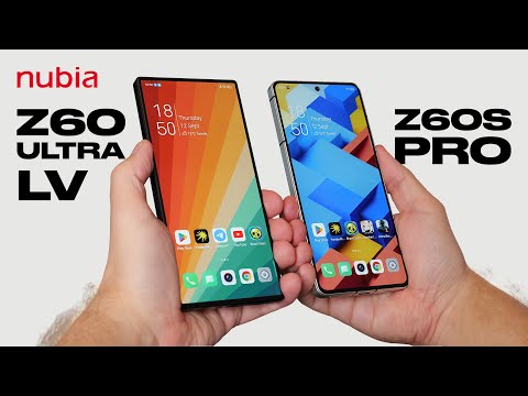 Видео: Смартфоны из будущего! Обзор Nubia Z60 Ultra Leading Version и сравнение с Nubia Z60S Pro