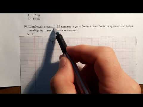 Видео: #3нұсқа 1тур 40есеп #ниш#ктл