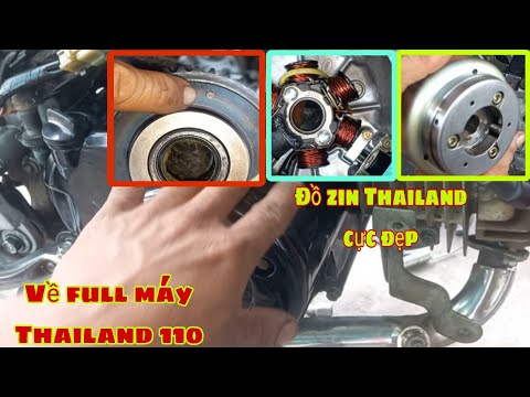 Видео: О полном оригинальном WAVE THAILAND 110 TAN LAI / HONDA WAVE THAILAND 110 часть 2