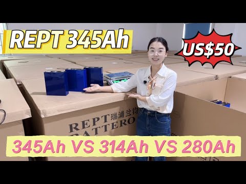 Видео: Аккумулятор Lifepo4 REPT Grade A емкостью 345 Ач, 50 долл. США. Каково его качество?